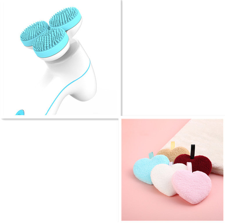 Velvière 3D Smart Electric Silicone Facial Cleanser Device