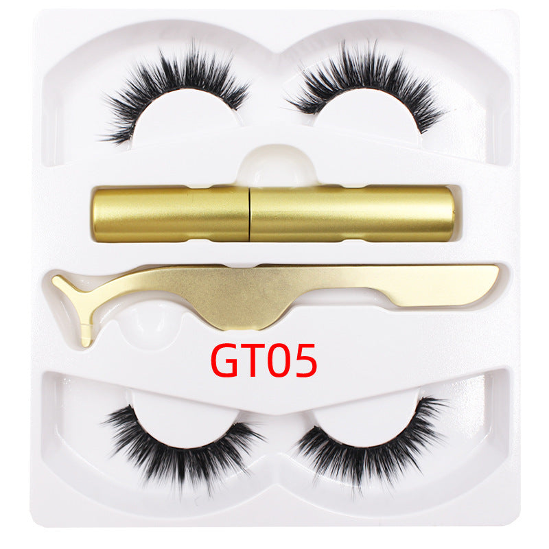 Velvière Magnetic Liquid Eyeliner & False Eyelashes with Tweezer Set