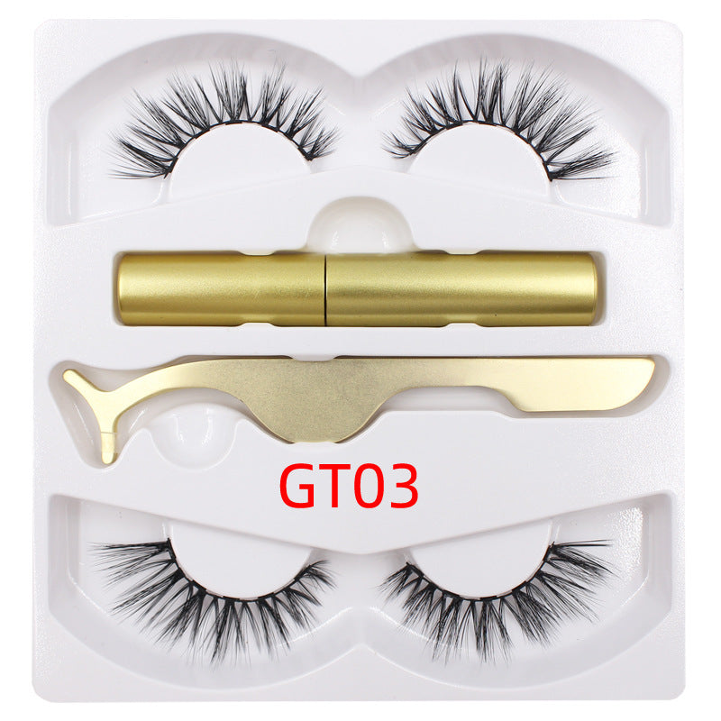 Velvière Magnetic Liquid Eyeliner & False Eyelashes with Tweezer Set