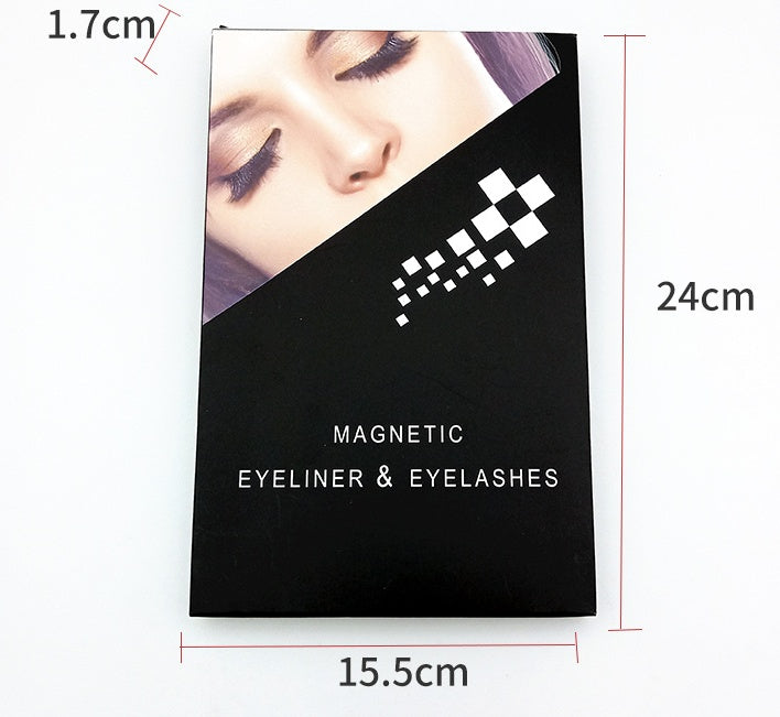 Velvière 10 Pairs Magnetic False Eyelashes Set