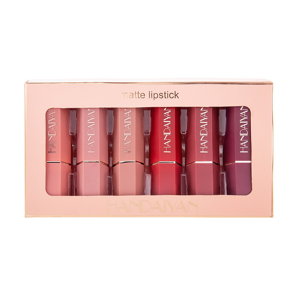 Velvière Matte Lipstick Gift Box Set - Non-Stick Cup Formula