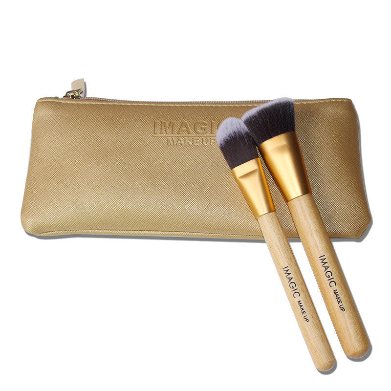 Velvière Makeup Brush Set - Concealer, Blush, Eyeshadow & Foundation Brushes