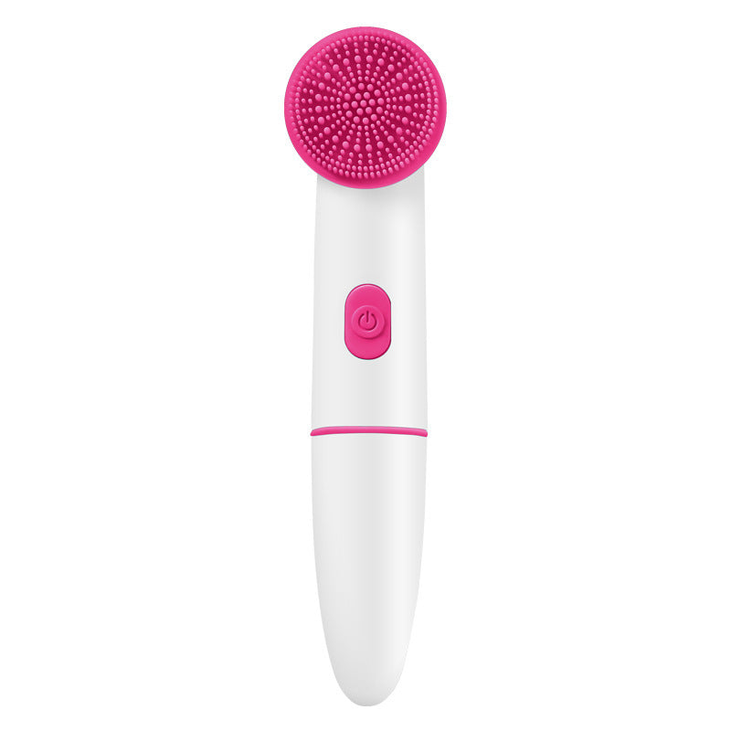 Velvière Electric Silicone Facial Cleansing Brush & Pore Cleaner