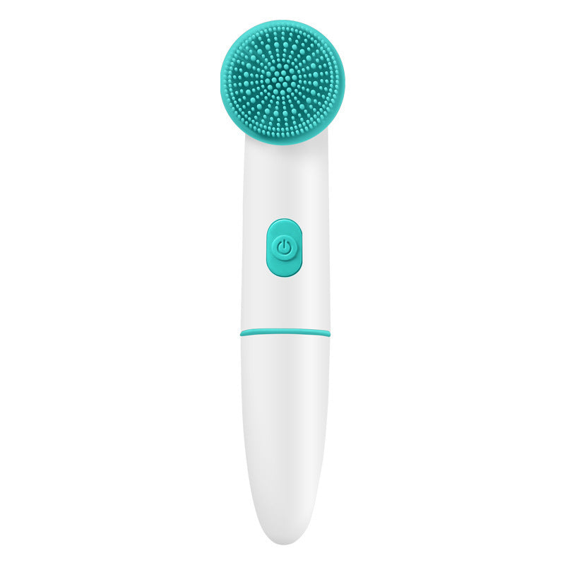 Velvière Electric Silicone Facial Cleansing Brush & Pore Cleaner