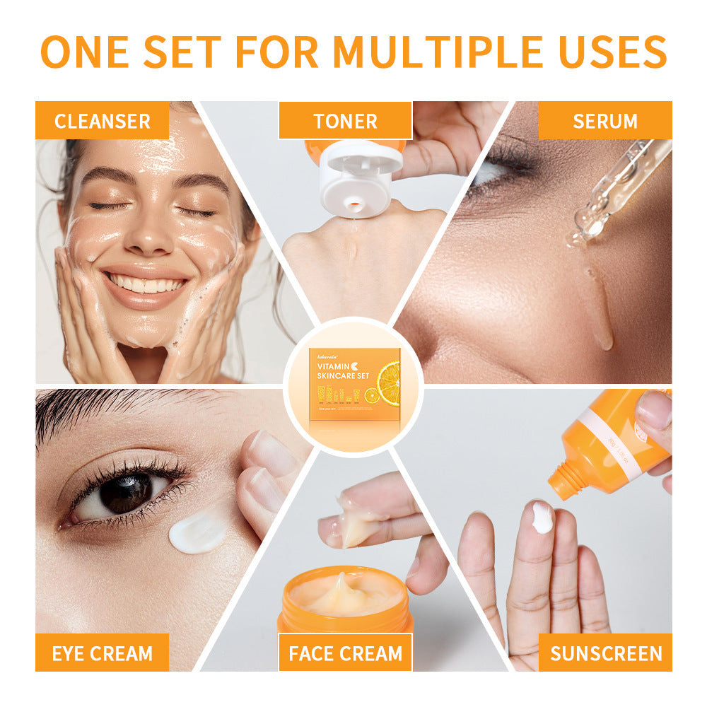 Velvière Vitamin C Skin Care Set for Facial Care