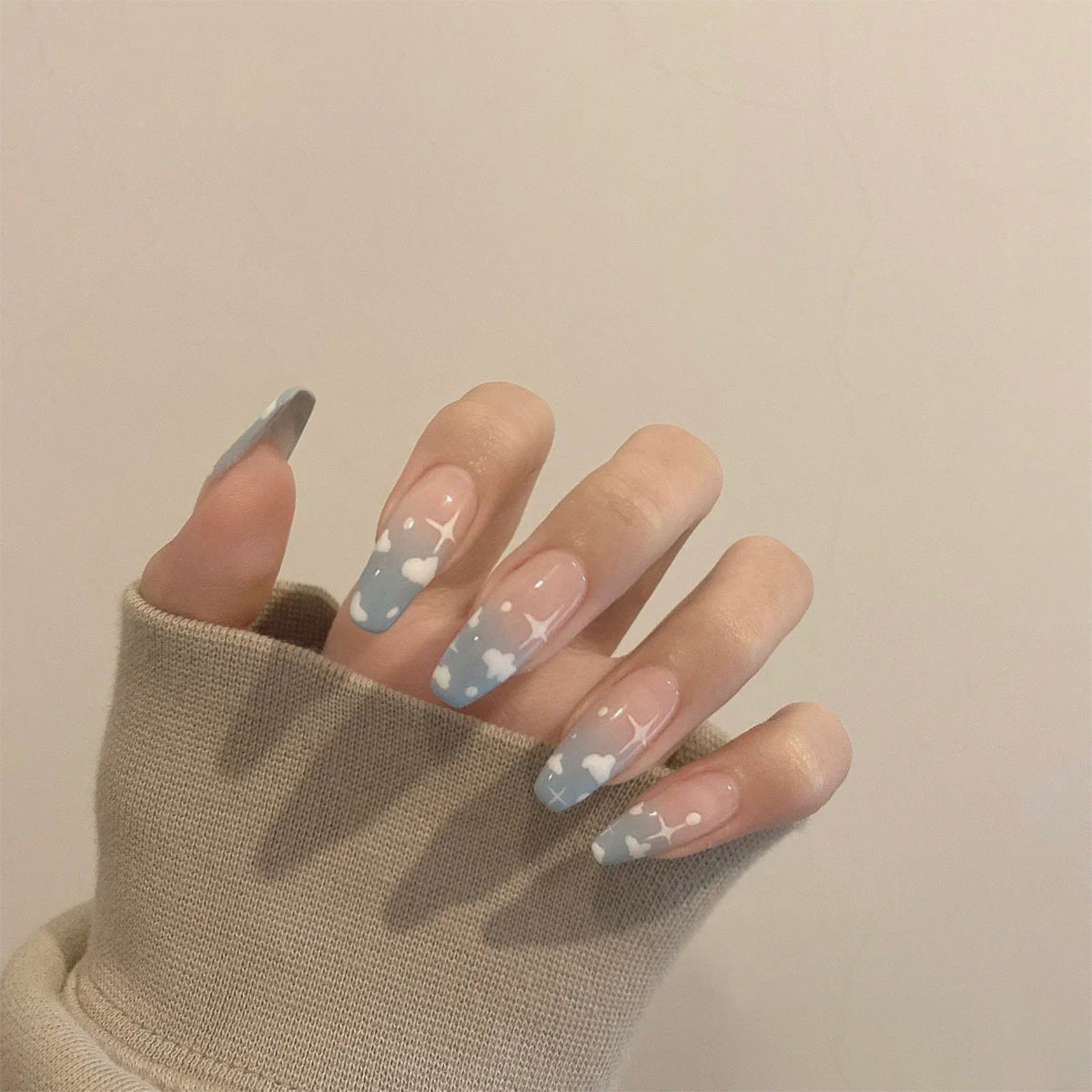 Velvière Wearing Nails Finished Soft False Nails