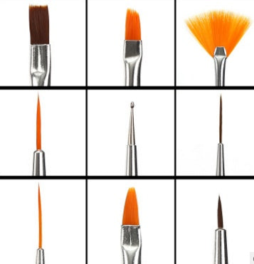 Velvière Nail Art Brushes