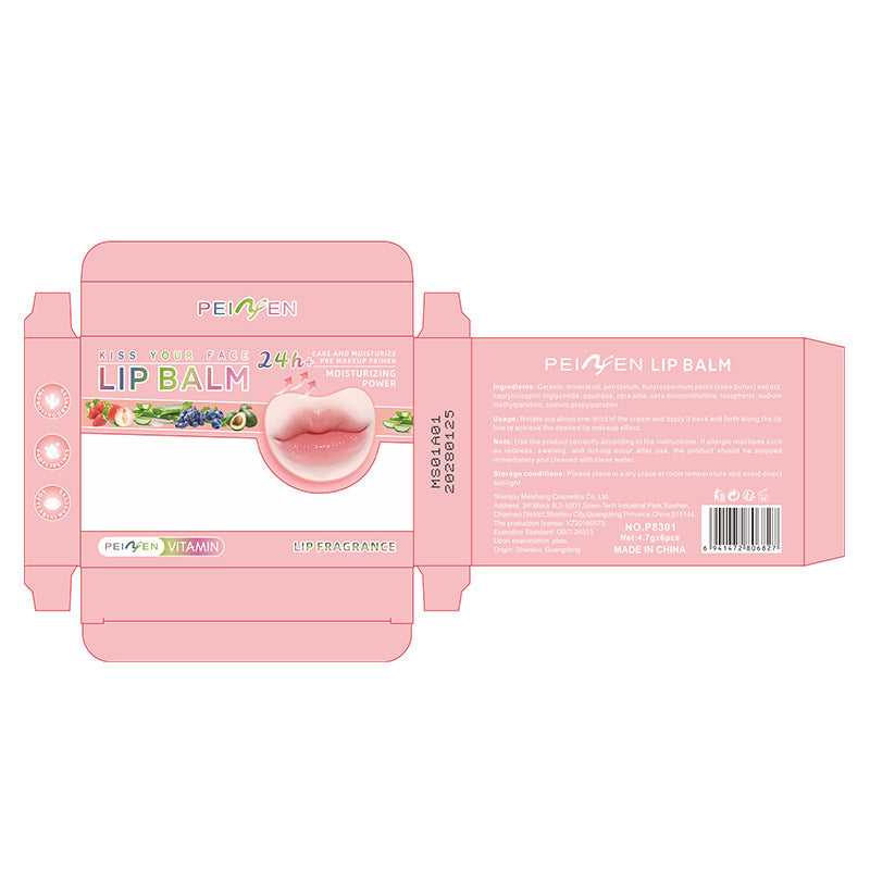 Velvière Moisturizing Fruit Flavor Lip Balm