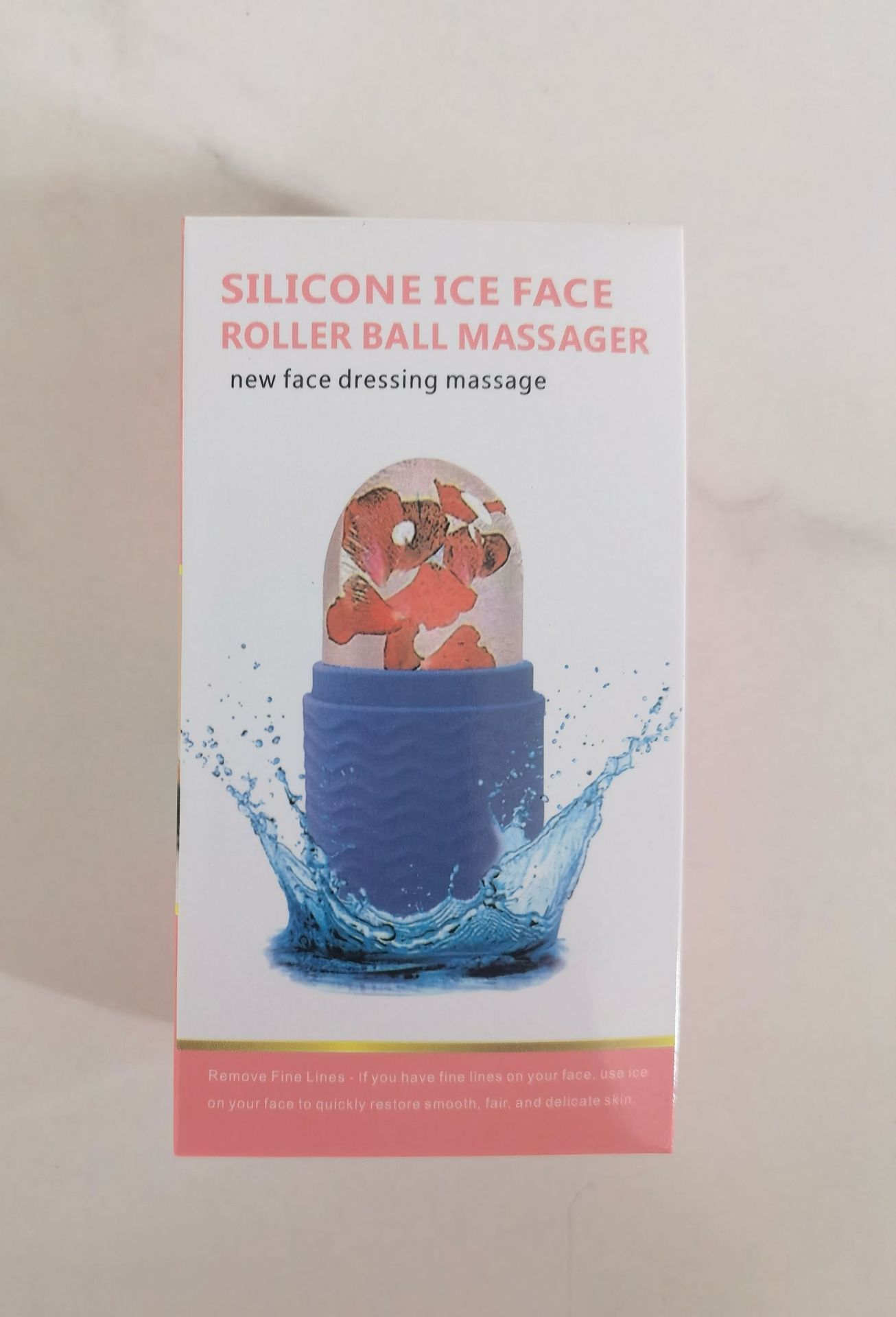 Velvière Facial Ice Roller with Ice Tray