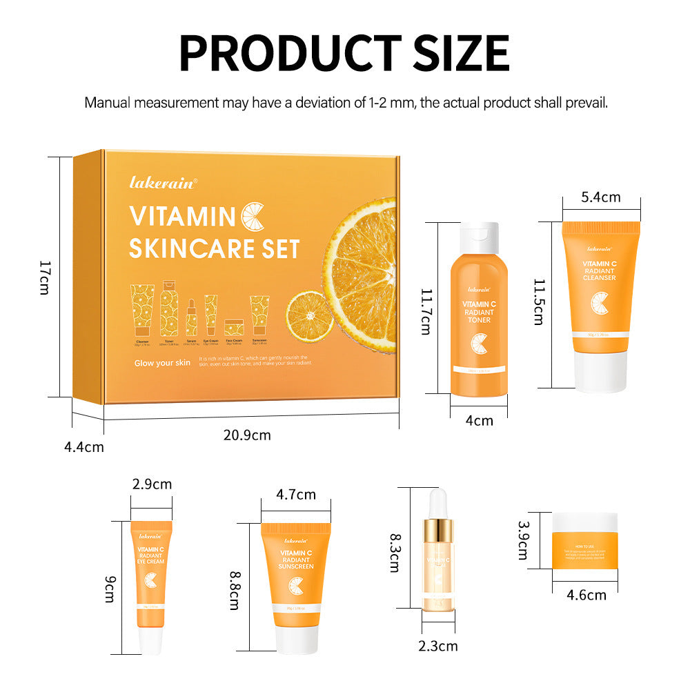 Velvière Vitamin C Skin Care Set for Facial Care