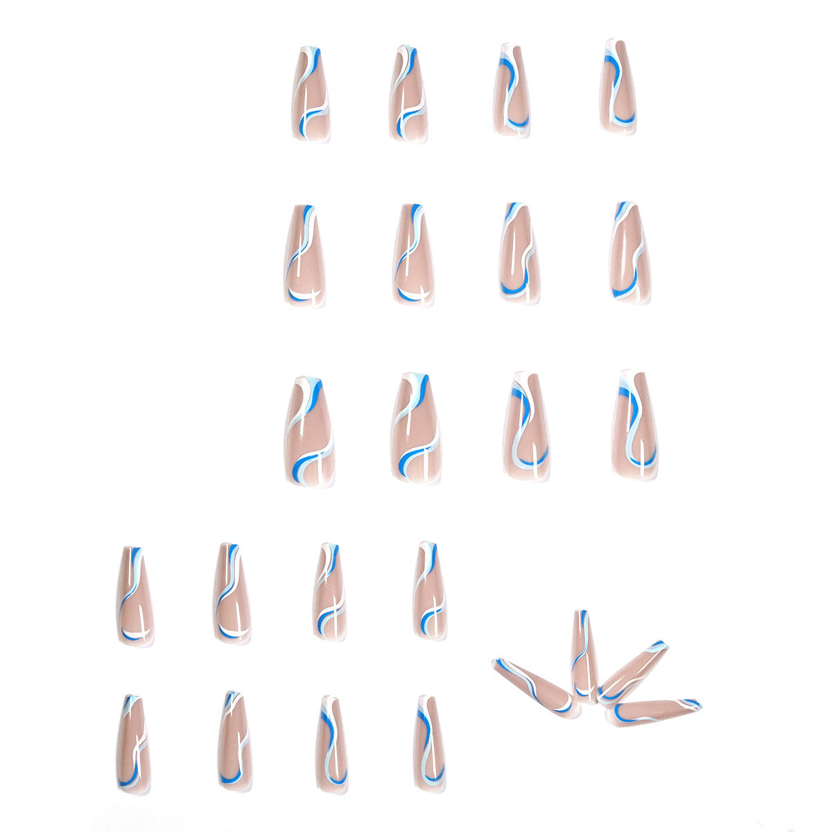 Velvière Wearing Nails Finished Soft False Nails