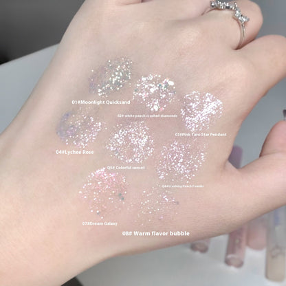 Gogo Bear Gem Tears Liquid Eye Shadow Waterproof Shimmering Powder Sequins