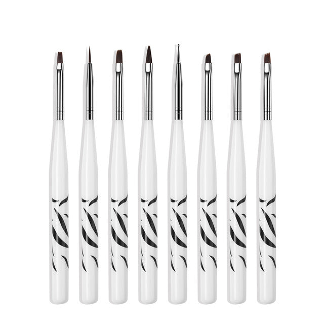 Velvière Nail Art Brushes