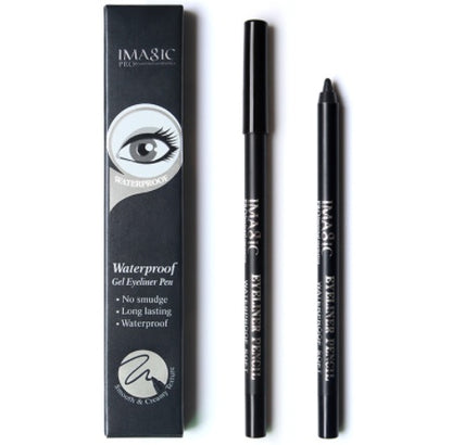 Velvière Black Waterproof Eyeliner Pen & Pencil Sharpener Set