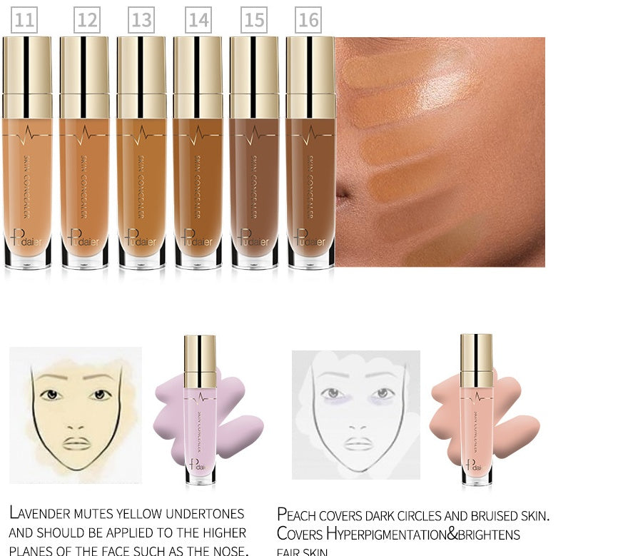 Velvière Professional Moisturizing Foundation Concealer Makeup