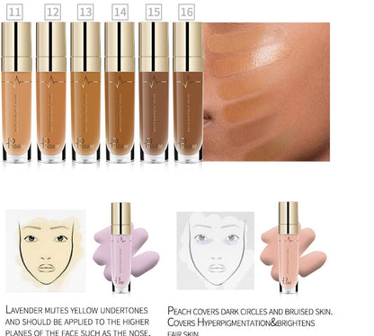 Velvière Professional Moisturizing Foundation Concealer Makeup