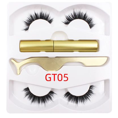 Velvière Magnetic Liquid Eyeliner & False Eyelashes with Tweezer Set