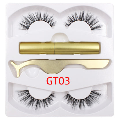Velvière Magnetic Liquid Eyeliner & False Eyelashes with Tweezer Set
