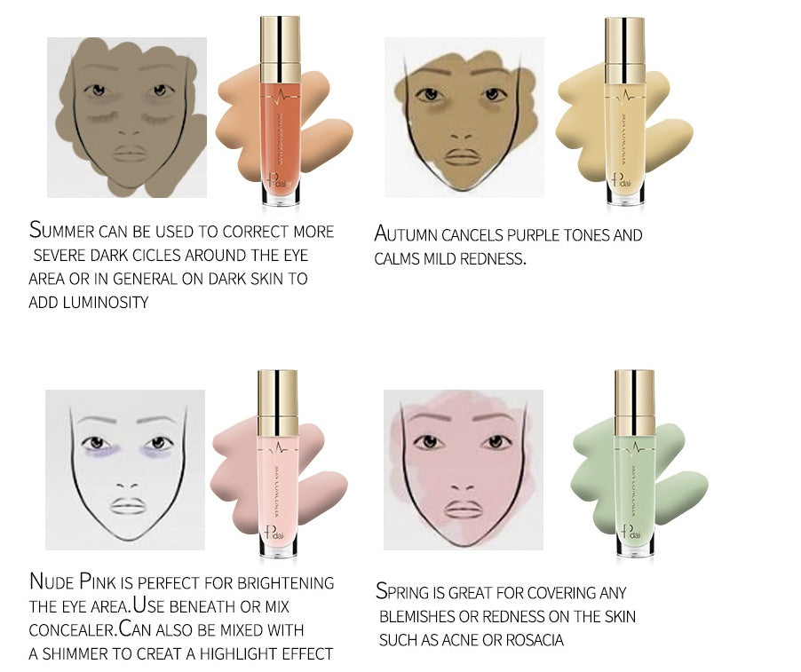 Velvière Professional Moisturizing Foundation Concealer Makeup