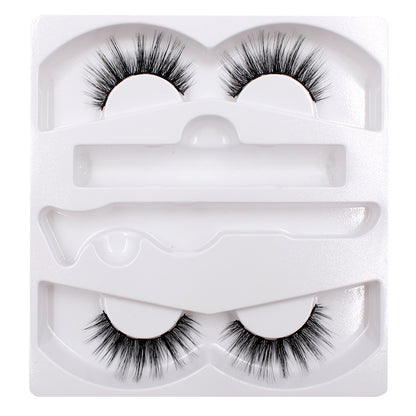 Velvière Magnetic Liquid Eyeliner & False Eyelashes with Tweezer Set