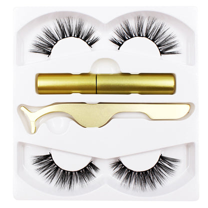 Velvière Magnetic Liquid Eyeliner & False Eyelashes with Tweezer Set