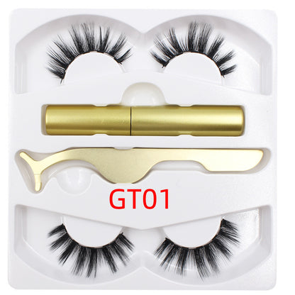 Velvière Magnetic Liquid Eyeliner & False Eyelashes with Tweezer Set