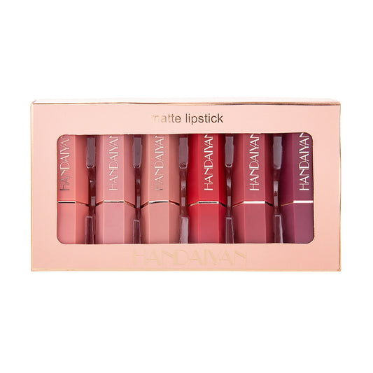 Velvière Matte Lipstick Gift Box Set - Non-Stick Cup Formula