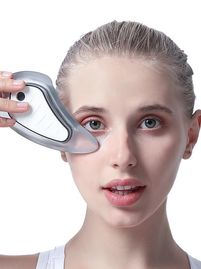 Velvière Heated Vibrating Facial Massager with Light Therapy Board