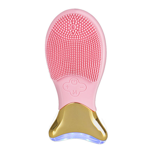 Velvière Facial Massager with Cleanser and Light Therapy