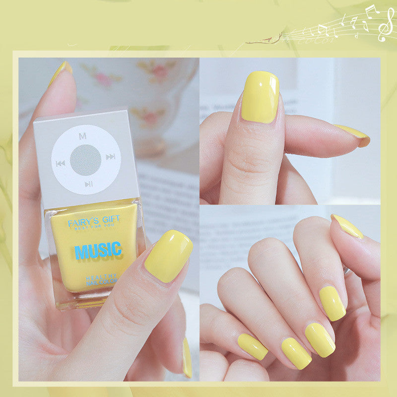 Velvière Odorless Baking-Free Cherry Color Nail Polish