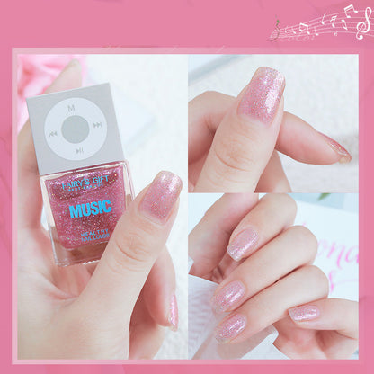 Velvière Odorless Baking-Free Cherry Color Nail Polish