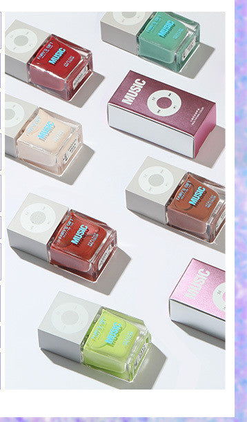 Velvière Odorless Baking-Free Cherry Color Nail Polish