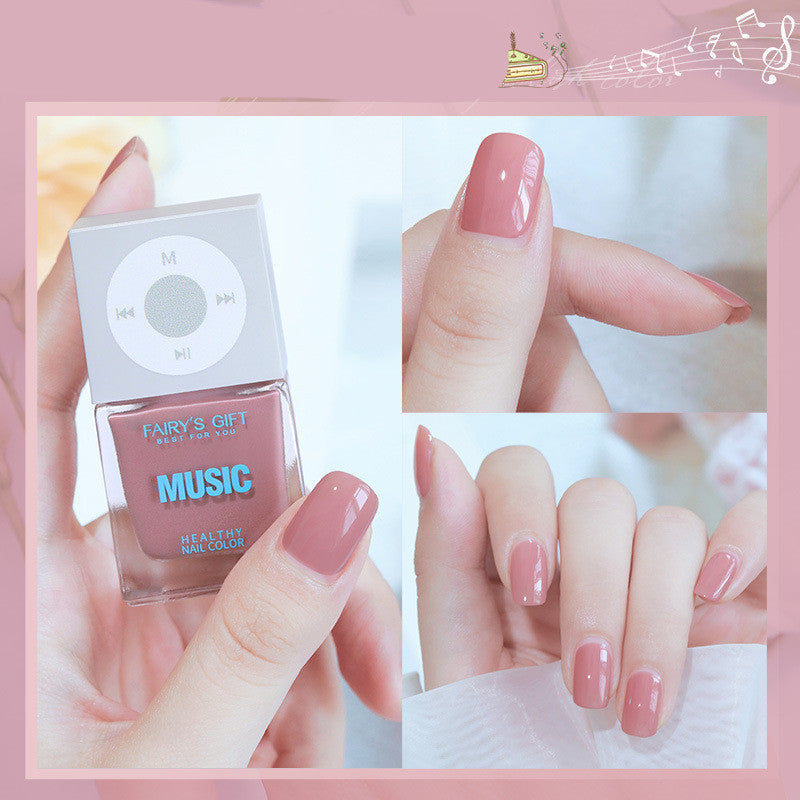 Velvière Odorless Baking-Free Cherry Color Nail Polish