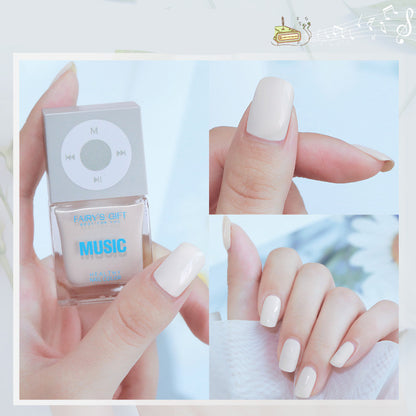 Velvière Odorless Baking-Free Cherry Color Nail Polish