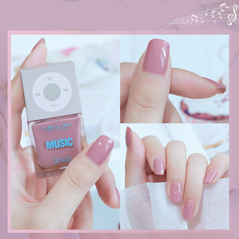 Velvière Odorless Baking-Free Cherry Color Nail Polish