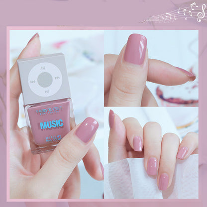 Velvière Odorless Baking-Free Cherry Color Nail Polish