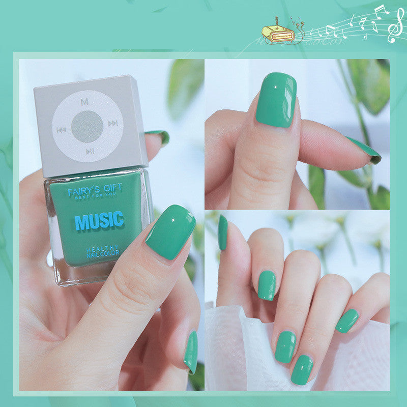 Velvière Odorless Baking-Free Cherry Color Nail Polish