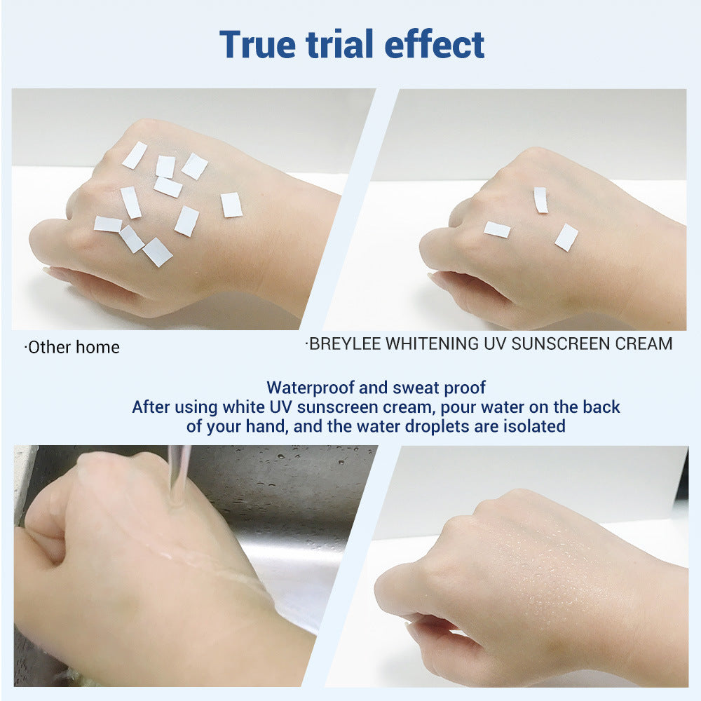 Velvière Sunscreen Cream 40ml - Lightweight Foreign Trade Formula