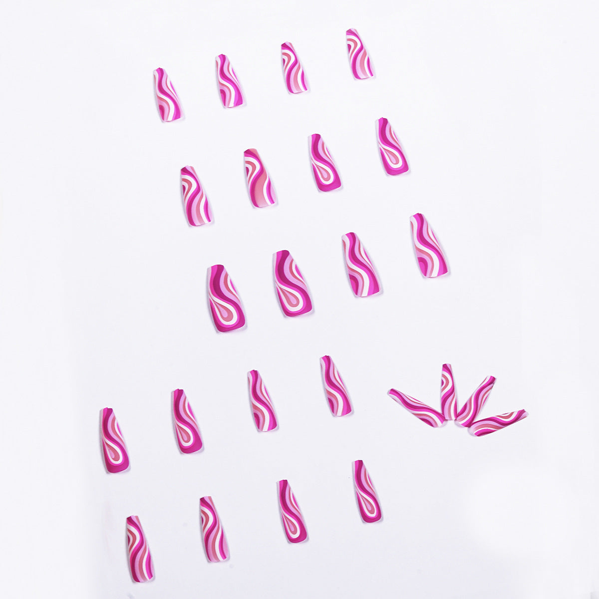 Velvière Detachable Artistic Wearable Fake Nails Set