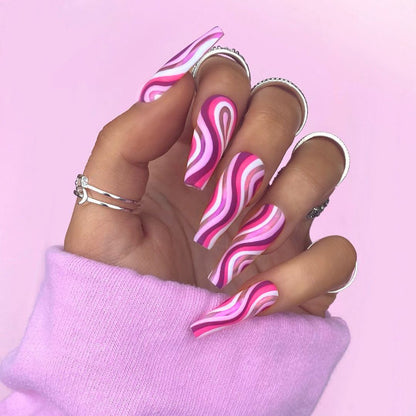 Velvière Detachable Artistic Wearable Fake Nails Set