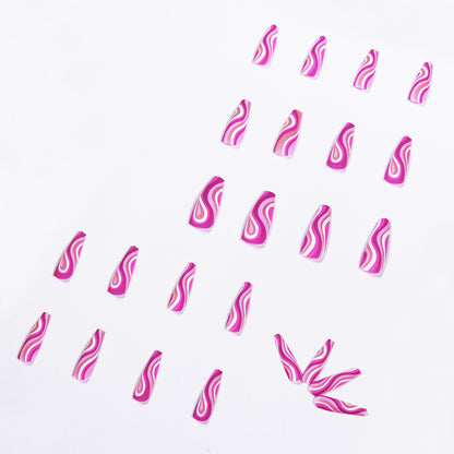 Velvière Detachable Artistic Wearable Fake Nails Set