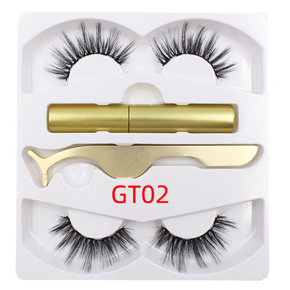 Velvière Magnetic Liquid Eyeliner & False Eyelashes with Tweezer Set