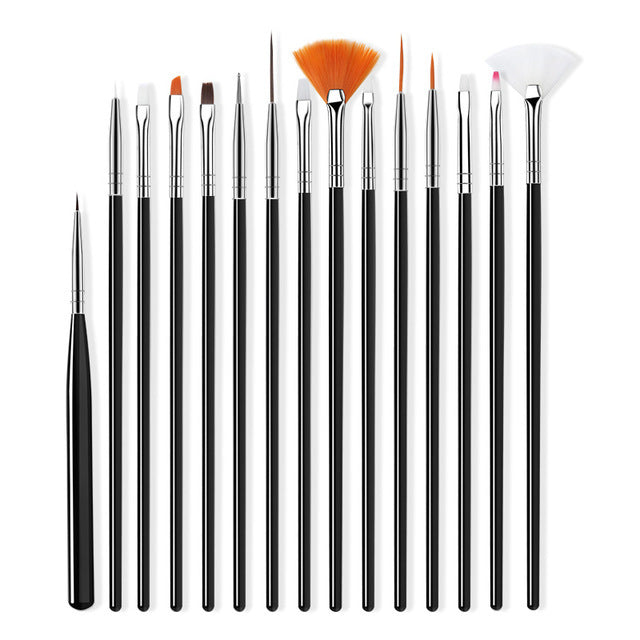 Velvière Nail Art Brushes