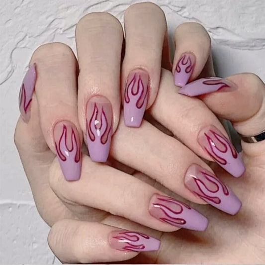 Velvière Wearing Nails Finished Soft False Nails