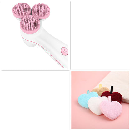 Velvière 3D Smart Electric Silicone Facial Cleanser Device