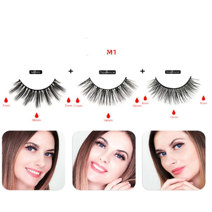 Velvière Magnetic Liquid Eyeliner & False Eyelashes with Tweezer Set