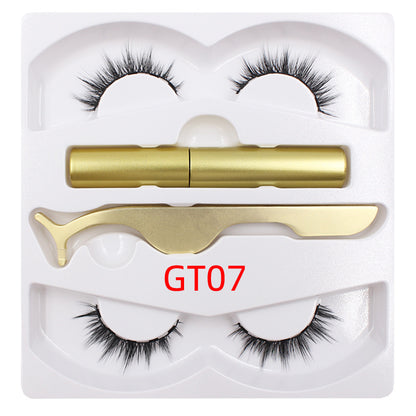 Velvière Magnetic Liquid Eyeliner & False Eyelashes with Tweezer Set