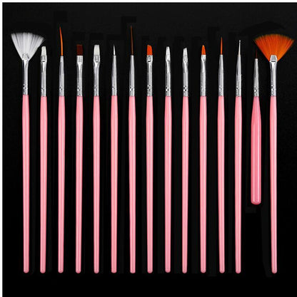 Velvière Nail Art Brushes
