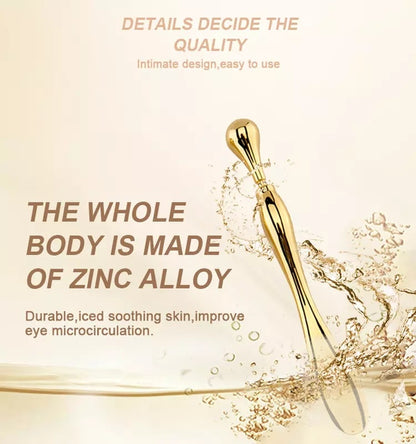 Velvière Eye Cream Stick Roller with Metal Spatula Applicator