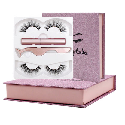 Velvière Magnetic Liquid Eyeliner & False Eyelashes with Tweezer Set